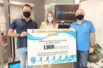 Hoy se ha hecho efectivo el ingreso de 1000€ a la Asociación Andaluza de Fibrosis Quística. Este es el fruto de vuestra colaboración. Gracias a todos.